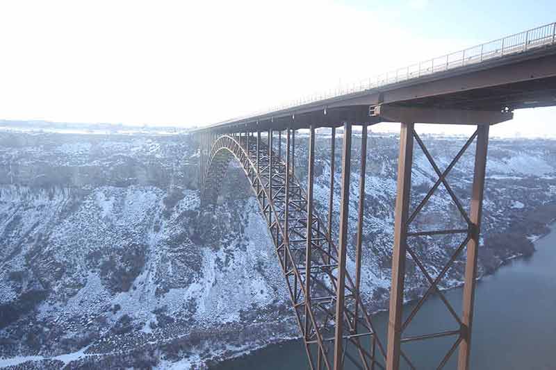 Landmarks in Idaho Perrine Bridge