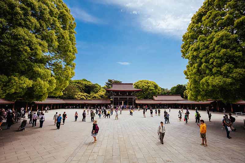 Landmarks of Tokyo Meji-jingu Shrine