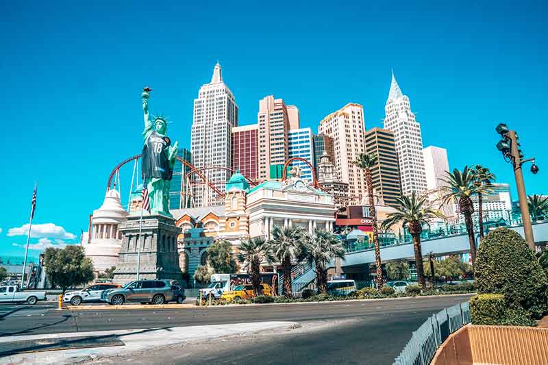 Las Vegas landmarks new york new york