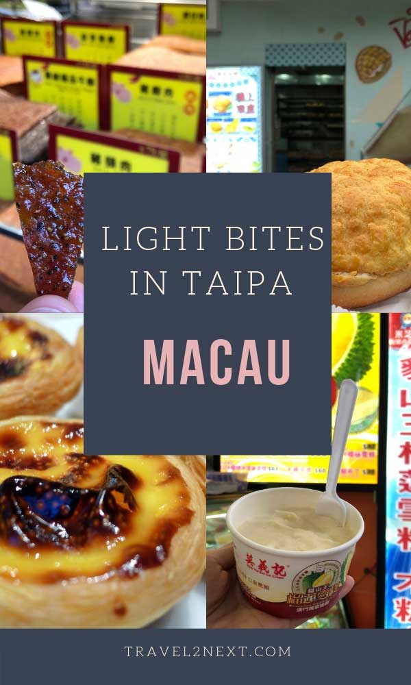 Light Bites in Taipa