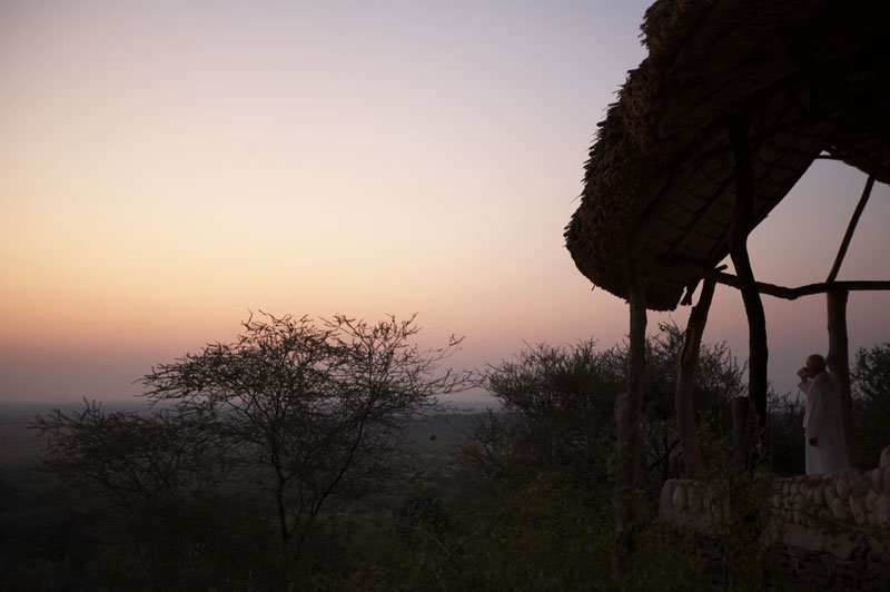 Great Rift Valley Kenya - Sunset over the plains of Great Rift Valley