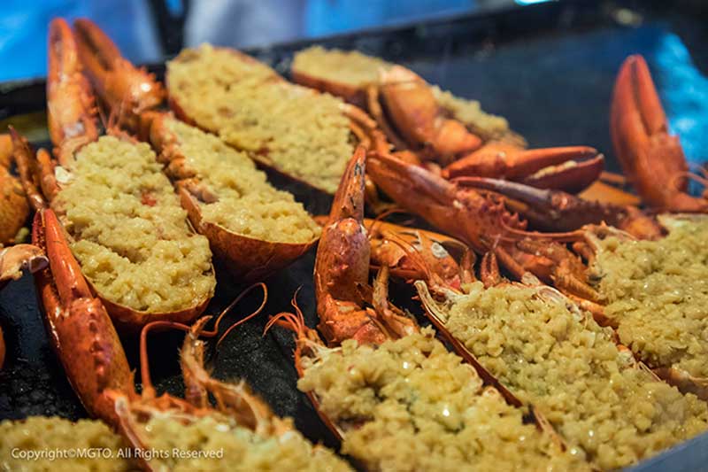 Macau Food Festival Lobsters