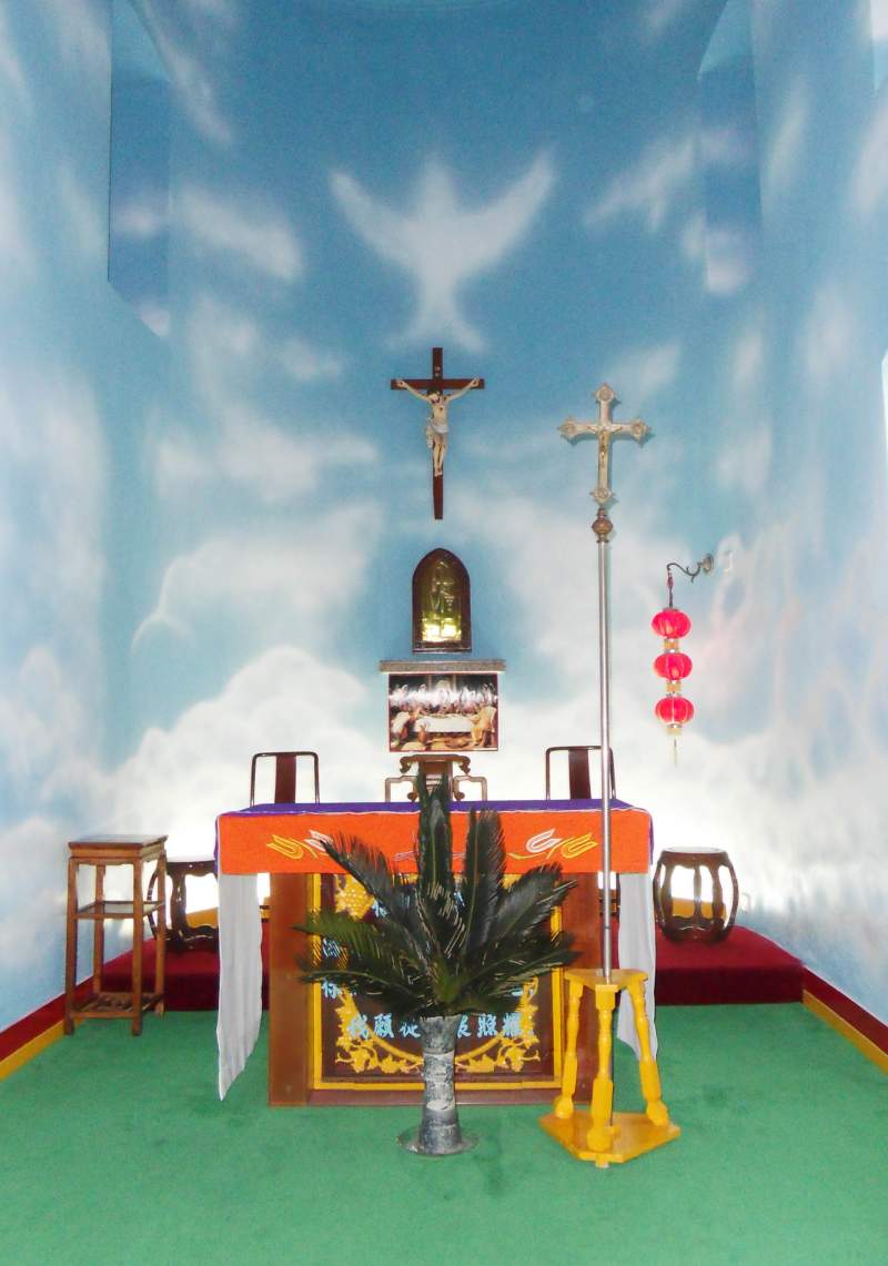 Macau St Xavier church interior