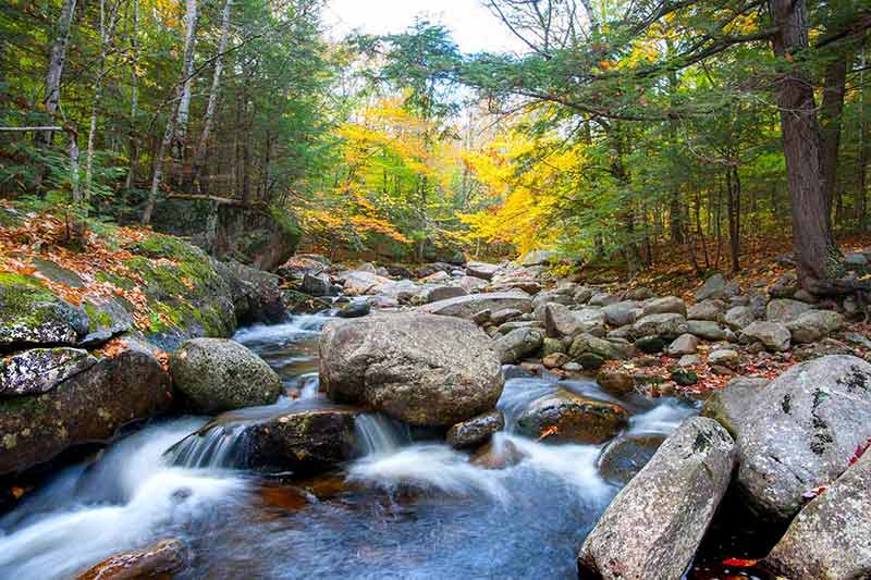 Maine Landmarks Screw Augur Falls