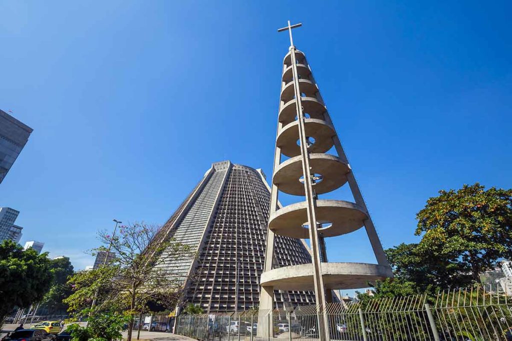 Manmade Landmarks in Brazil Metropolitan cathedral