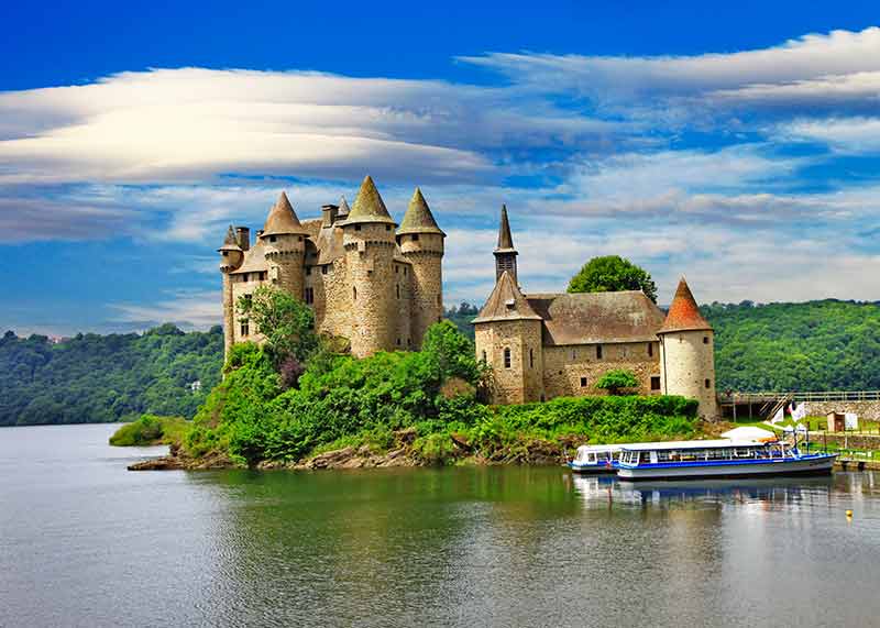 Medieval Castles in France (Chateau de Val)