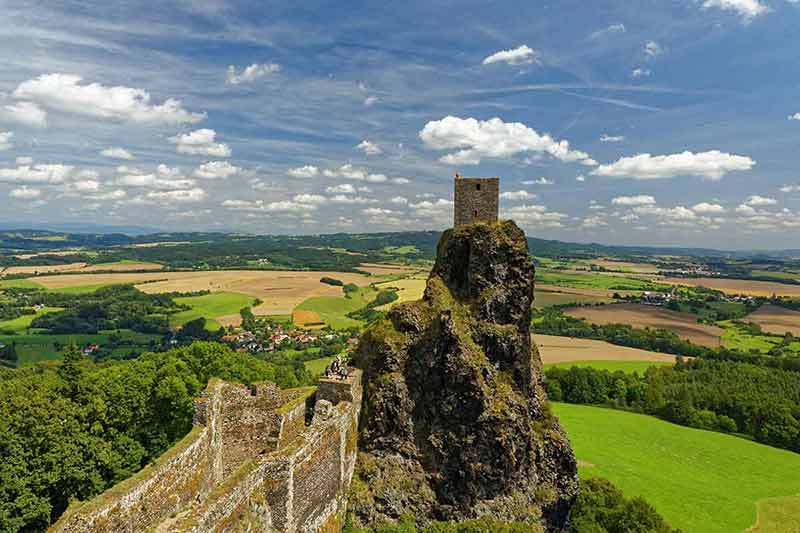 Medieval castles in Czech Republic Castle Trosky