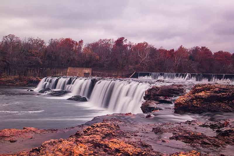 Missouri Landmarks Grand falls Joplin