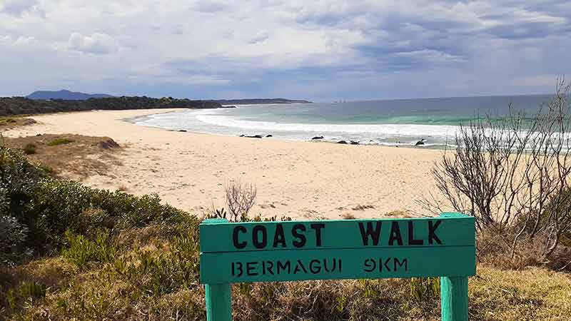 NSW SOUTH COAST Beramgui coast walk