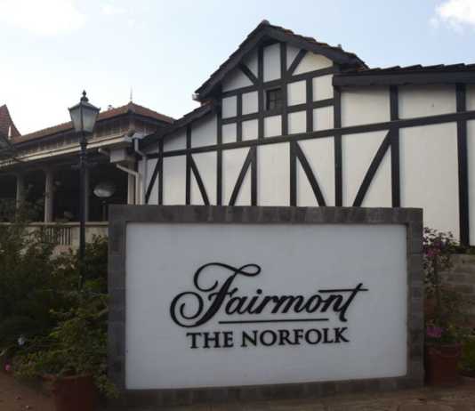 Fairmont The Norfolk hotel - Nairobi, Kenya