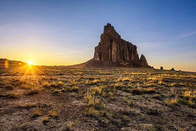 New Mexico monuments Shiprock