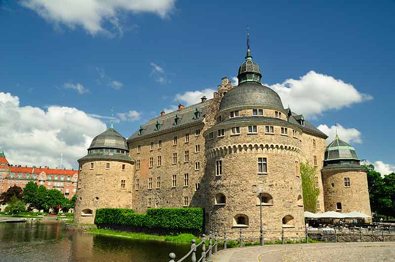 Orebro Castle in Sweden