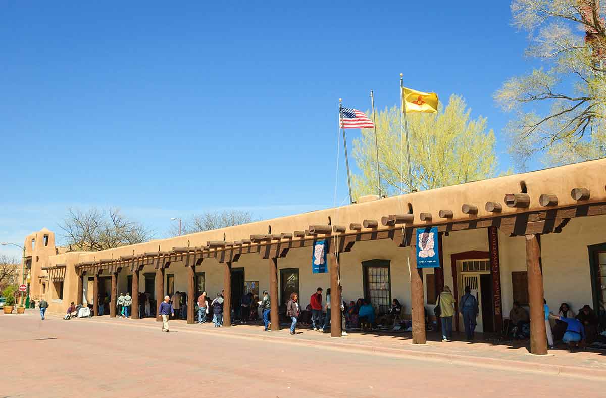 Palace of the Governors Old Spanish National Historic Trail New Mexico