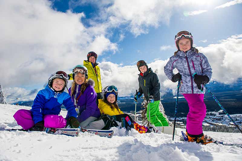 big white ski resort is great for families