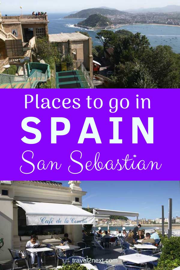 Places to go in Spain San Sebastian