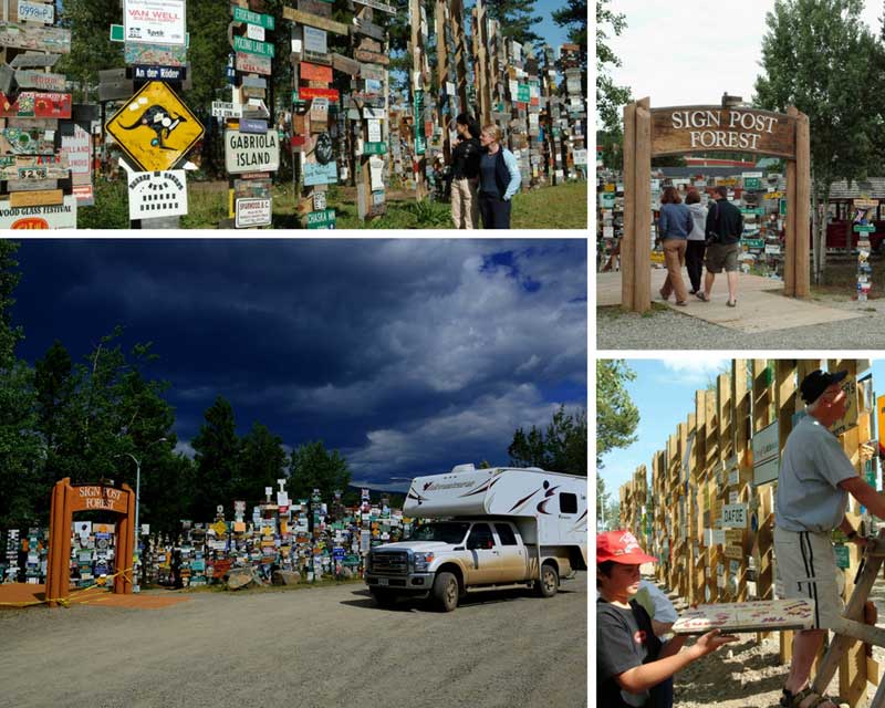 Sign Post Forest Yukon