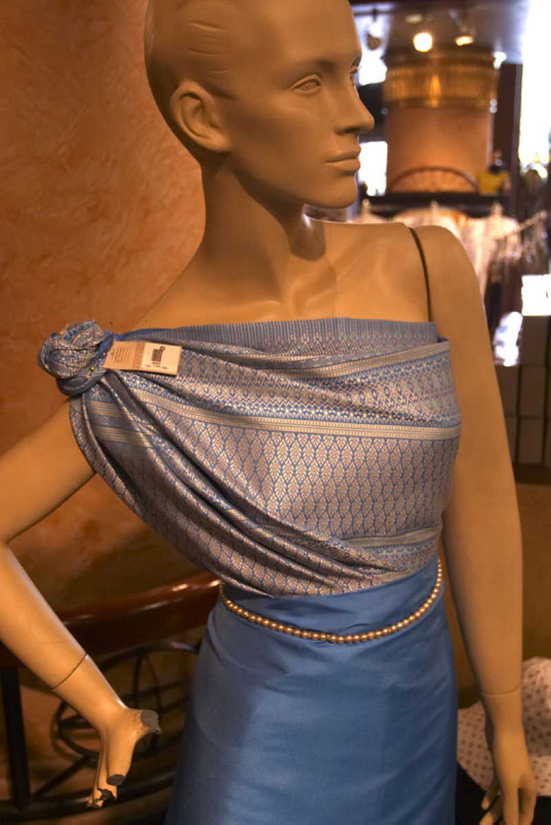 Thai silk dress