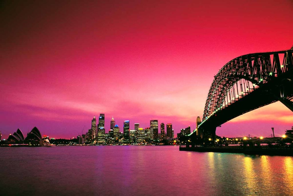 Sydmey Harbour Bridge iconic Australian landmark
