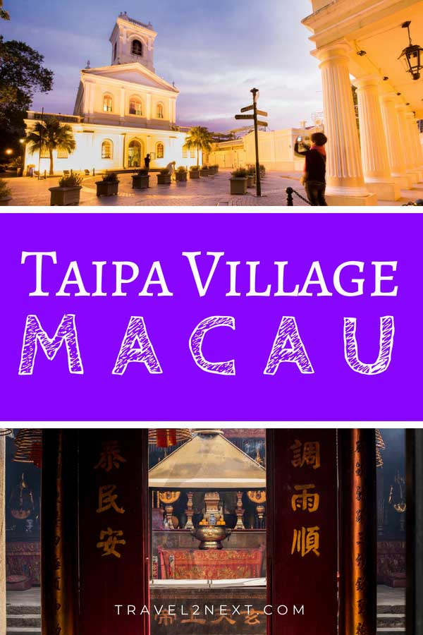 Taipa Village Macao