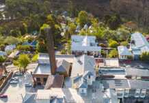 Carrington Hotel Katoomba aerial view of the Carrington Hotel Katoomba