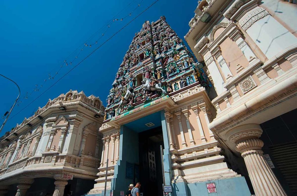 Sri Mariamman temple is one of the pkaces to visit in Kuala Lumpur