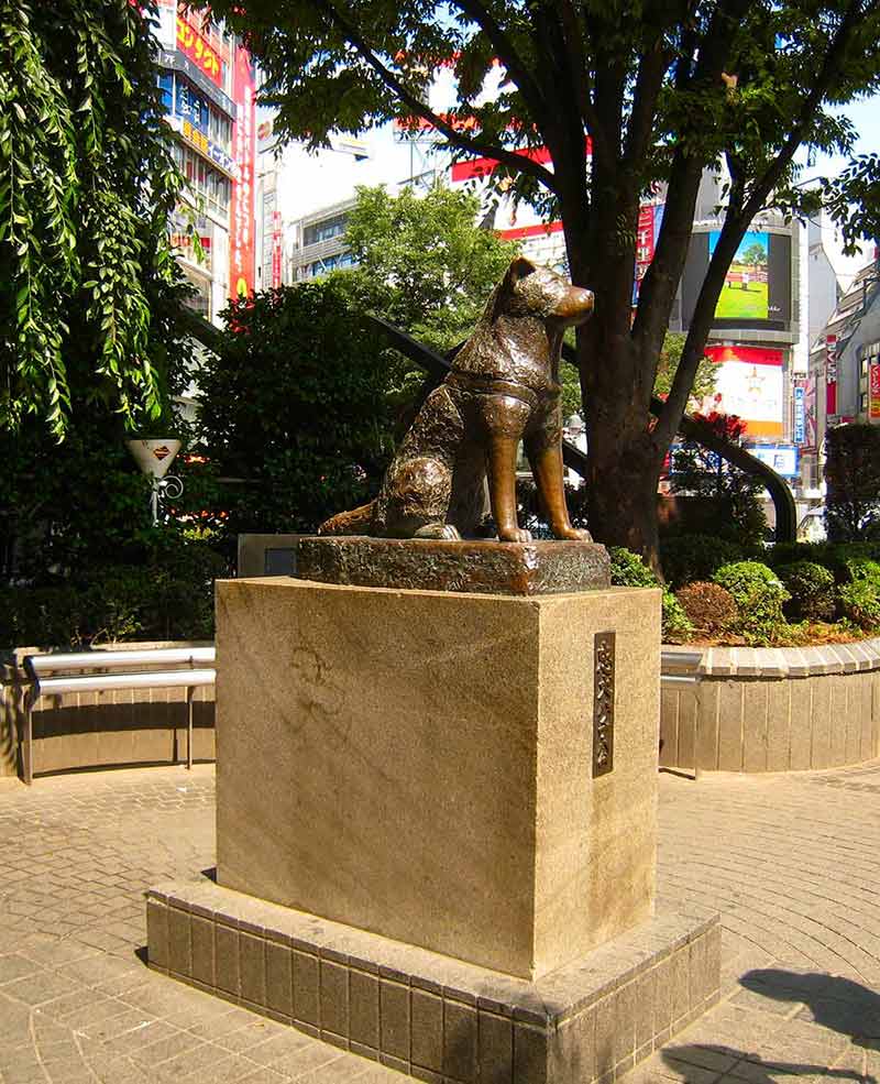 Tokyo Landmarks Hachiko the dog