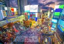 Tokyo Landmarks You Can’t Miss Tokyo destinations landmarks Shibuya Crossing