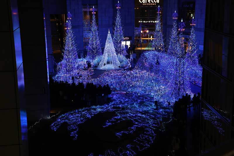 Tokyo in December Caretta Shiodome