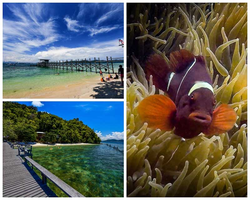 TripADeal Borneo Mari Mari Island photo collage