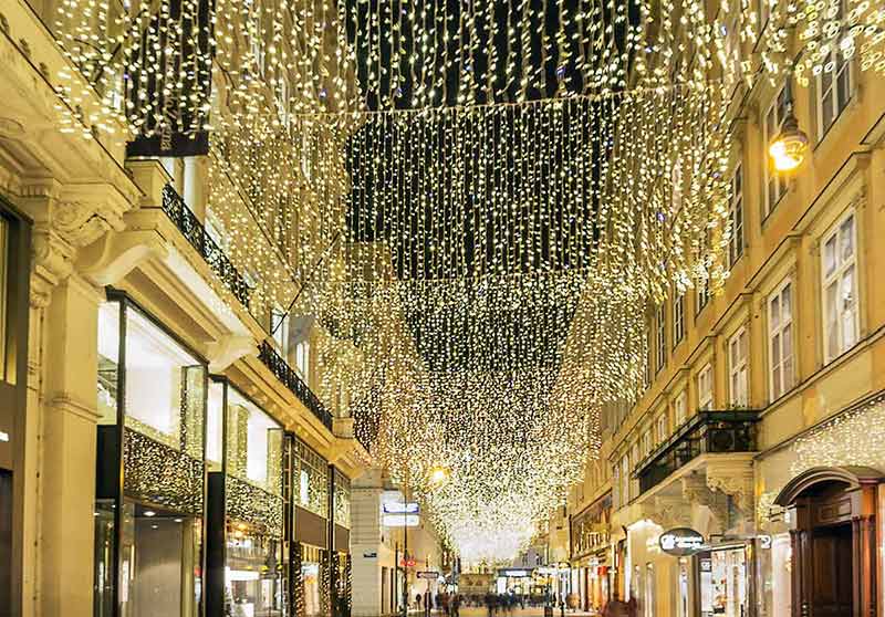 Vienna Christmas lights