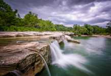 Waterfalls in Texas (McKinney Falls)