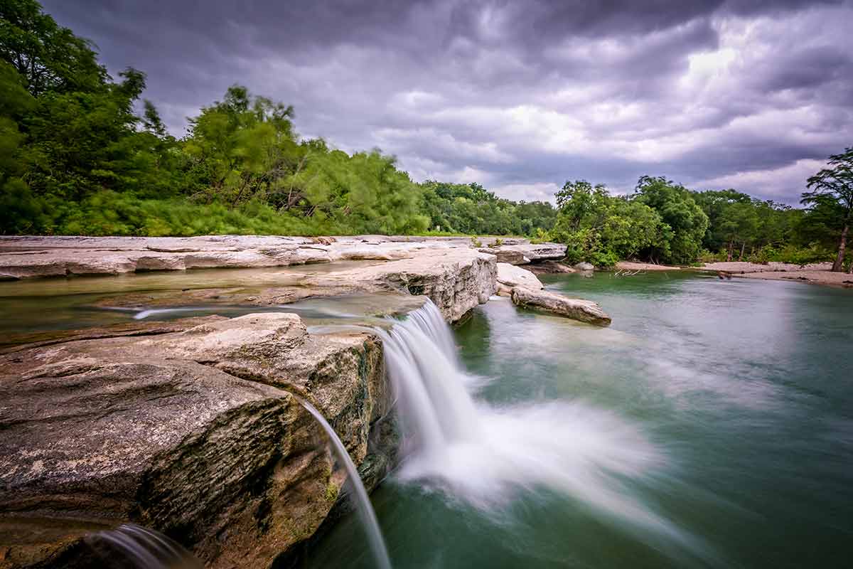 Waterfalls in Texas (McKinney Falls)