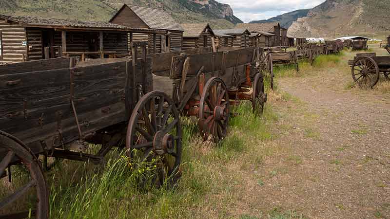 Wyoming Landmarks tourist attractions Old Trail Town