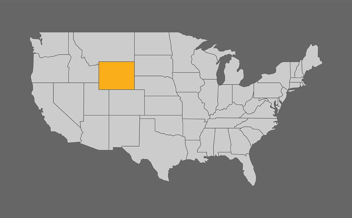 Wyoming Map 