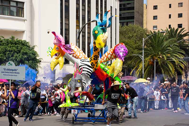 alebrijes Mexican parade traditions
