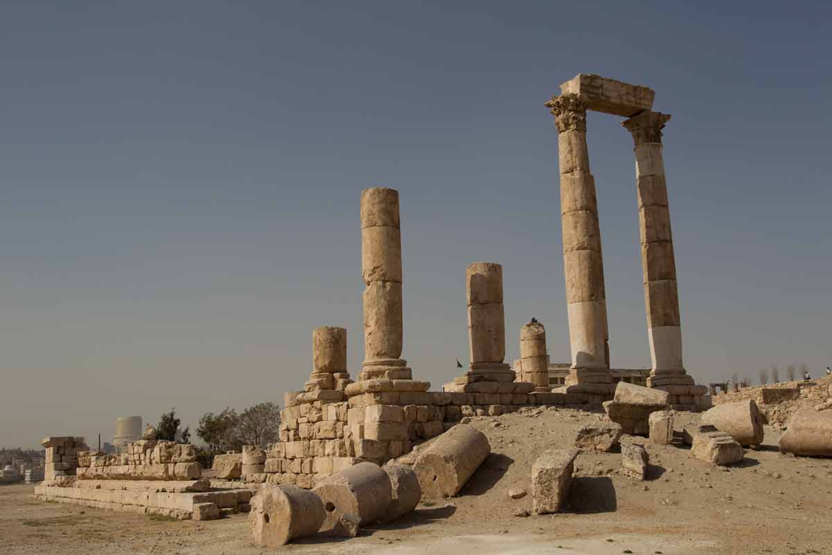 amman jordan landmarks Temple of Hercules