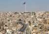 20 things to do in Amman that blend ancient and modern cityscape with Raghadan flagpole
