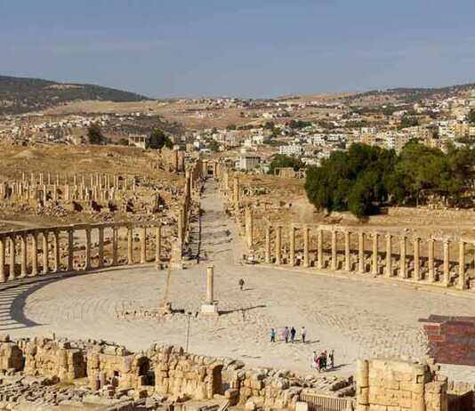 The Oval Forum Of Jerash