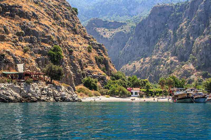 Butterfly Valley, natural cove of Fethiye