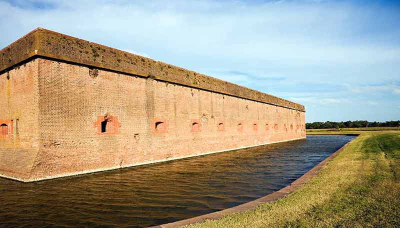 are there any national parks in georgia Fort Pulaski National Monument