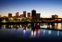 20 Arkansas Cities And Towns That Might Completely Surprise You skyline of little rock after dark