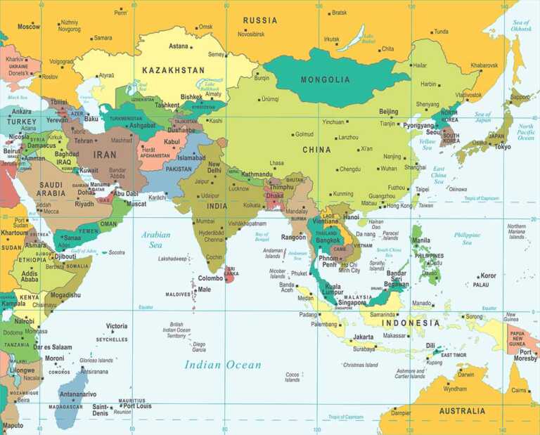 21 Incredible Cities In Asia To Visit In 2025 Asia Cities Map 768x619
