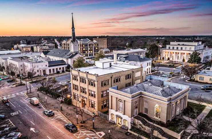 20 things to do in Athens GA that are more fun than you think athens georgia aerial view at night