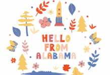 20 Things To Do In Auburn, Alabama That Make It More Than a College Town auburn alabama graphics with the worlds Hello from Alabama