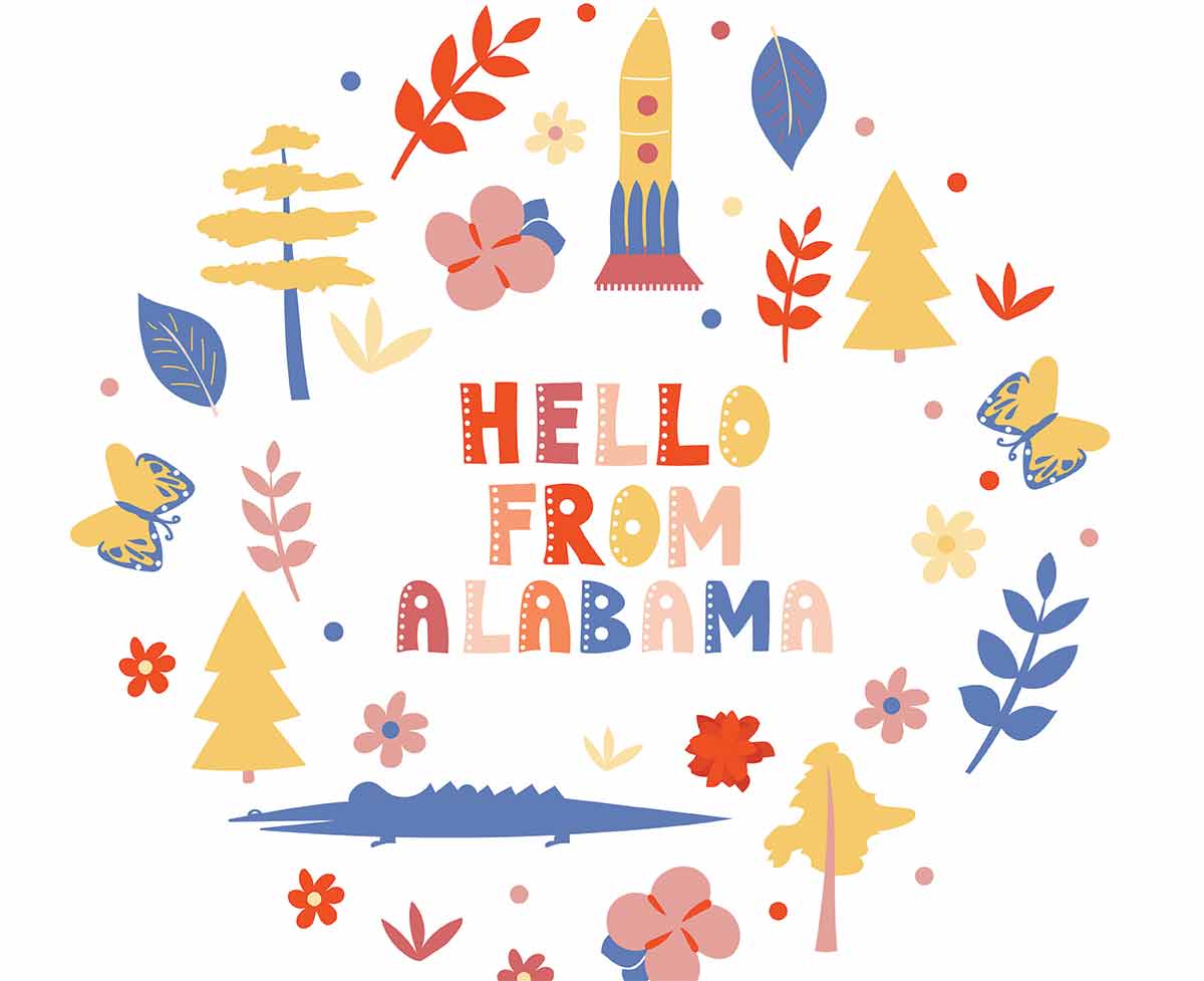 auburn alabama graphics with the worlds Hello from Alabama