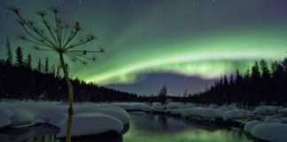aurora borealis storm