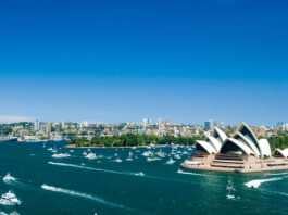 View Of Sydney Harbour And The Opera House