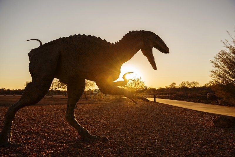 Longreach is the place to visit in queensland for dinosaurs