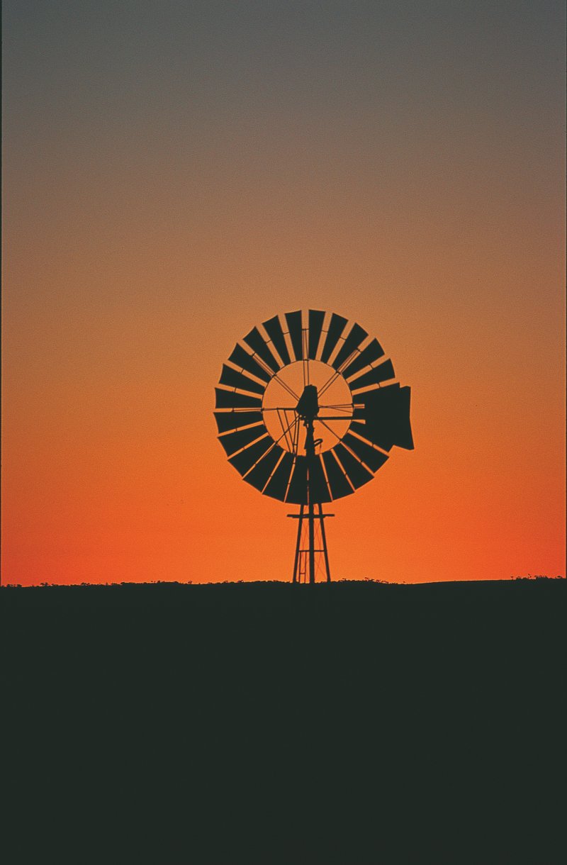 australian outback windmill