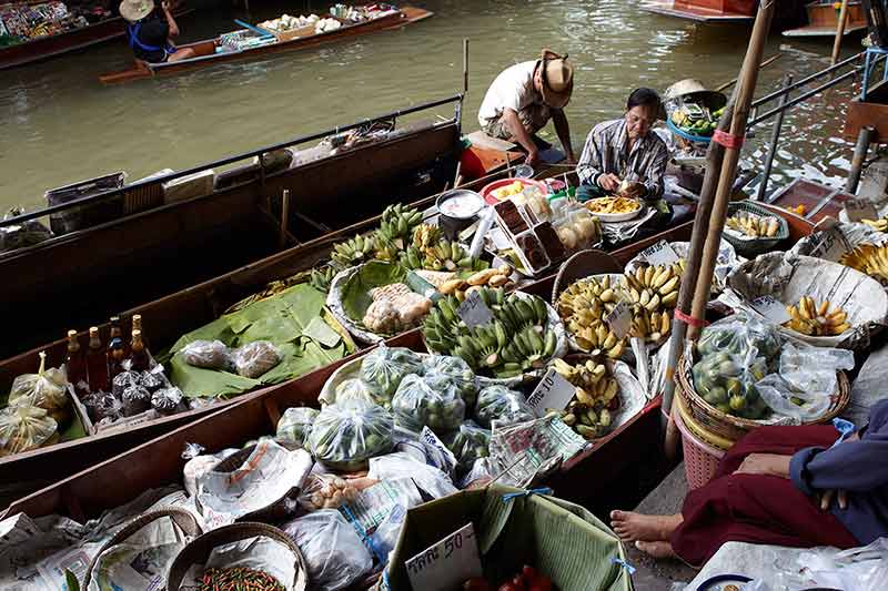 bangkok floating market